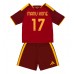 AS Roma Manu Kone #17 Dětské Oblečení Domácí Dres 2026-27 Krátkým Rukávem (+ trenýrky)